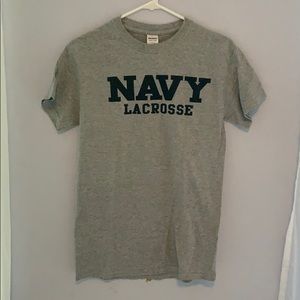 Navy Lacrosse T-shirt